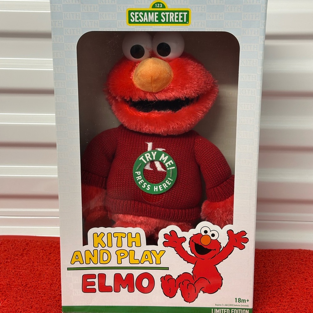 Limited Edition Kith and Play Elmo